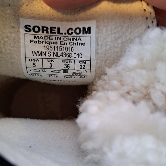 Sorel Joan of Arctic Wedge III Shearling Lace Cozy Boots - Picture 8 of 11